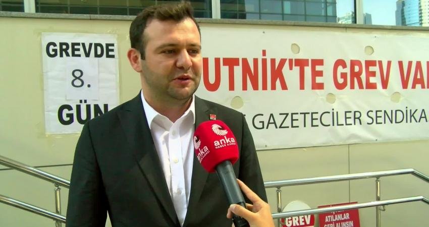 CHP Genel Başkan Yardımcısı Hasan Efe Uyar, uluslararası haber ajansı