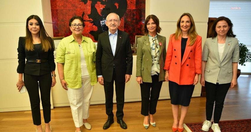 CHP Genel Başkanı Kemal Kılıçdaroğlu, CHP Kadın Kolları Genel Başkanı
