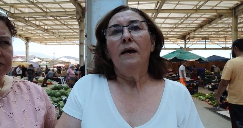 CHP Kadın Kolları “Pazar Yeri Yangın Yeri” kampanyası kapsamında Muğla’da