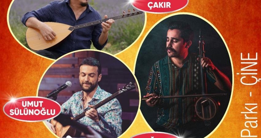 Çine Belediyesi’nin “Cumhuriyet’in 100’üncü Yılı Cumhuriyet Konserleri”, yarın akşam Cumhuriyet