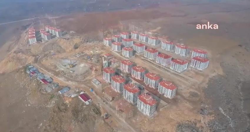 Çorum'da 2018 yılında Slimkent bölgesinde emekliler için yapımına başlanan TOKİ