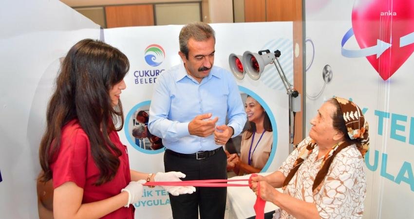 Çukurova Belediyesi, 65 üstü vatandaşlara ücretsiz fizik tedavi hizmeti vermeye