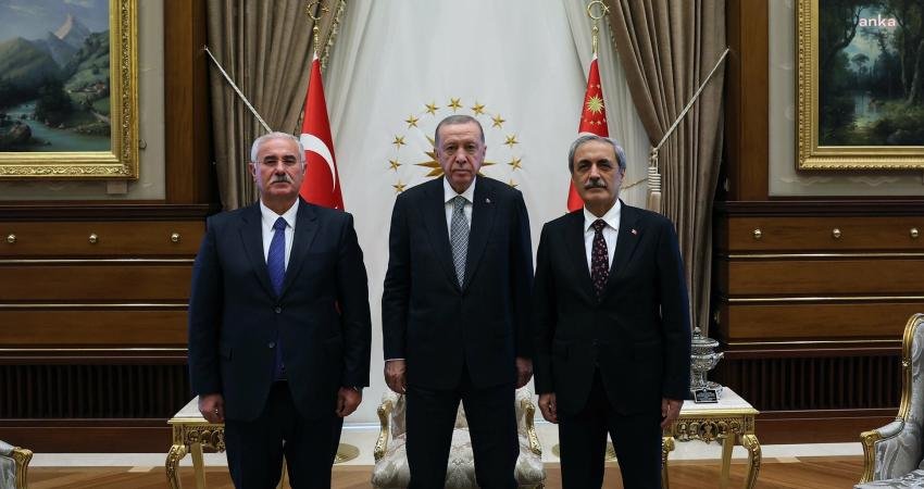 Cumhurbaşkanı Erdoğan, Yargıtay Başkanı Akarca ve Yargıtay Cumhuriyet Başsavcısı Şahin ile Görüştü Cumhurbaşkanı Recep Tayyip Erdoğan, Yargıtay Başkanı Mehmet Akarca ve Yargıtay