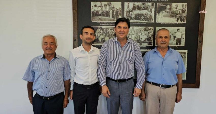 Demokrat Parti heyeti, Fethiye Belediye Başkanı Alim Karaca’yı ziyaret etti. 