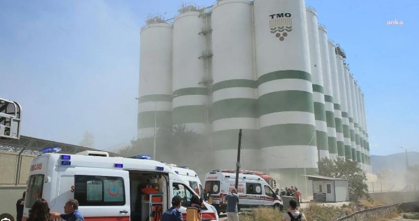 Kocaeli'nin Derince ilçesinde Toprak Mahsulleri Ofisi (TMO) silosundaki patlamada yaralananlardan