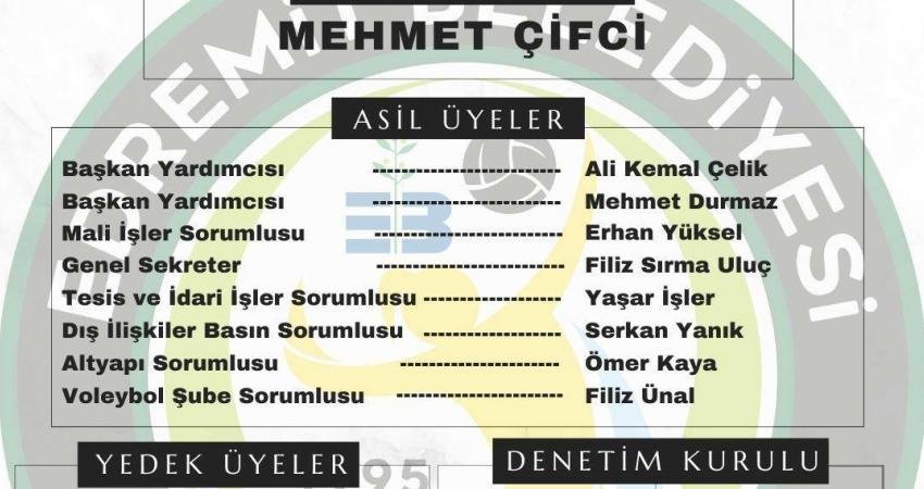 Edremit Belediyesi Altınolukspor’da yapılan Olağan Genel Kurul’da kulüp başkanlığına iş