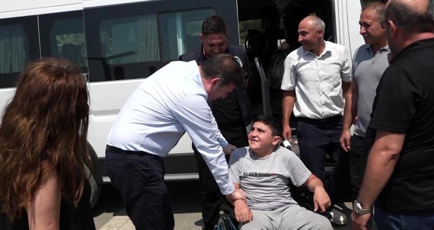 Edremit Belediyesi, İvrindi ilçesinde yaşayan ve bugüne kadar denize girmeyen