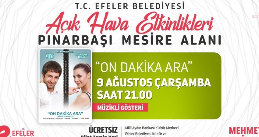 Efeler Belediye Başkanı Mehmet Fatih Atay, kent sakinlerini kültür-sanat etkinlikleri