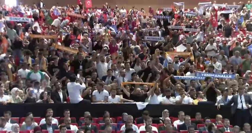 Cumhurbaşkanı Recep Tayyip Erdoğan, Ankara ATO Congresium’daki AKP’nin 22’nci kuruluş