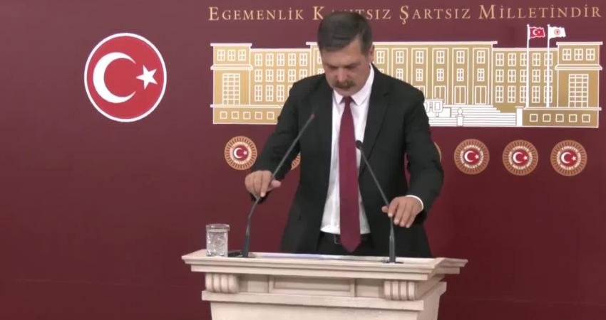 TİP Genel Başkanı Erkan Baş, “TBMM, Akbelen’deki büyük kıyıma, yıkıma