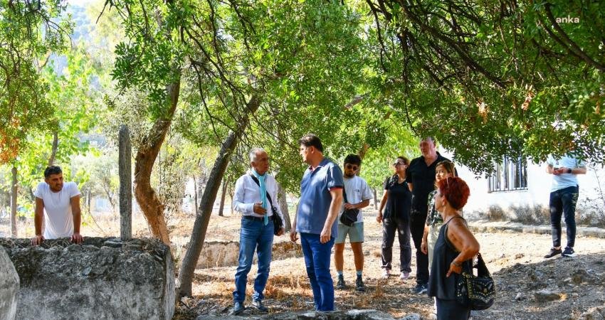 Fethiye Belediyesi Kesikkapı Mahallesi’ne Arkeo-Park kazandırıyor. Projenin ön görüşmesi Fethiye