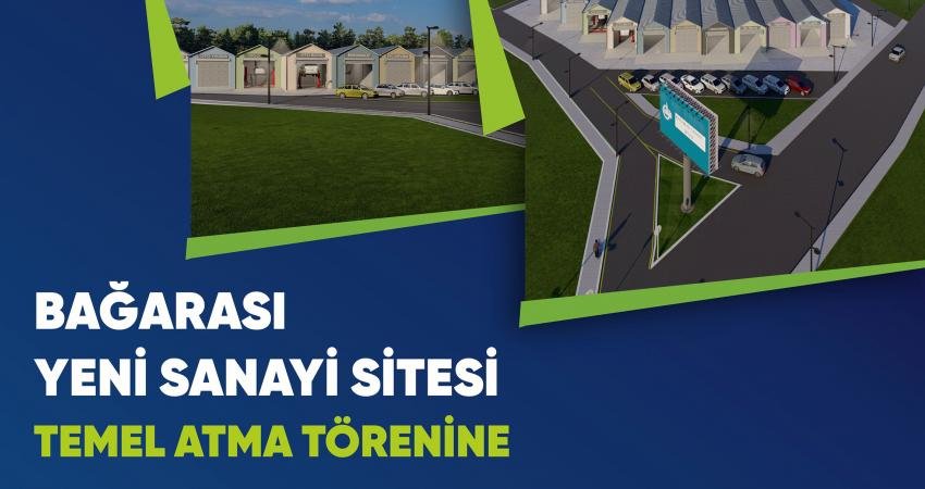 Foça Bağarası Sanayi Sitesi’nin temeli, 11 Ağustos Cuma günü (yarın)
