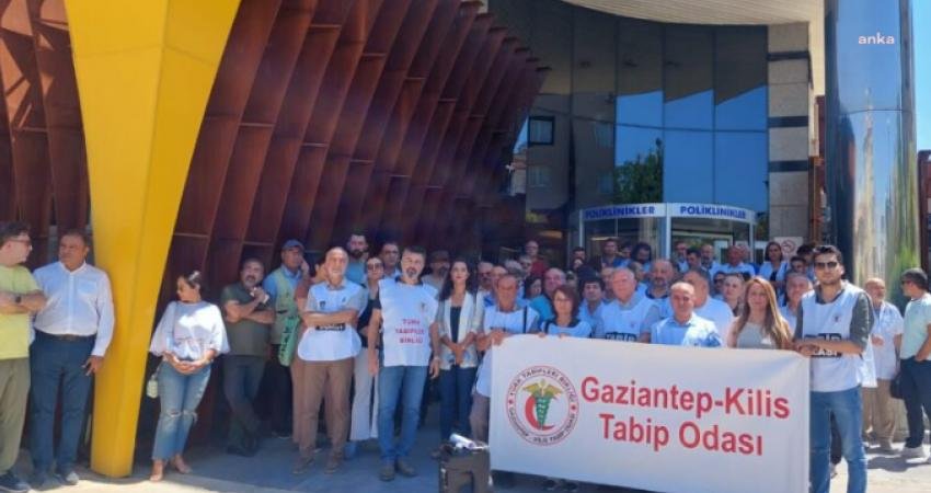 Gaziantep – Kilis Tabip Odası; bir özel hastanede sağlıkçılara yönelik