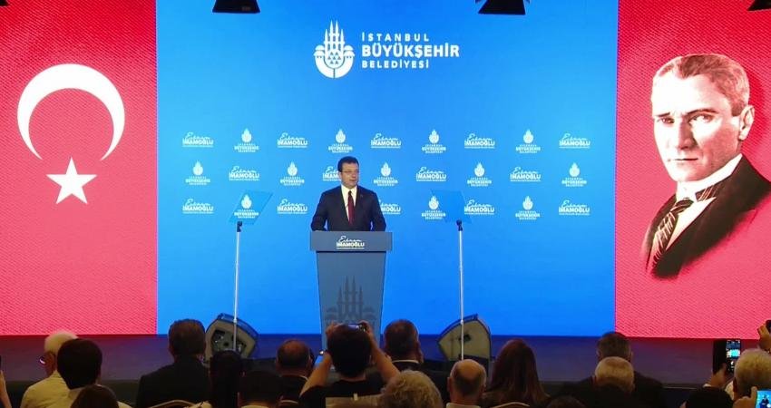 İstanbul Büyükşehir Belediye (İBB) Başkanı Ekrem İmamoğlu, “Şehrimizin yağmalanmasına, adaletsizlik