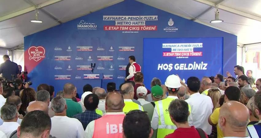 İmamoğlu: Ekonomiyi de Metroyu da Bilene Teslim Edeceksin İstanbul Büyükşehir Belediye (İBB) Başkanı Ekrem İmamoğlu, ‘Pendik-Kaynarca-Tuzla Metro Hattı