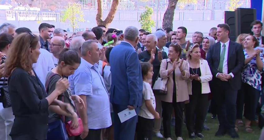 İstanbul Büyükşehir Belediye (İBB) Başkanı Ekrem İmamoğlu, Baltalimanı Yaşam Vadisi