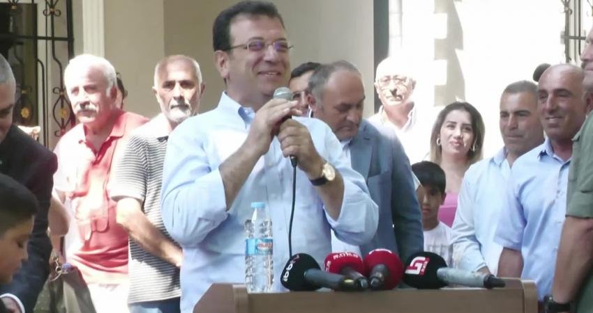 İstanbul Büyükşehir Belediye (İBB) Başkanı Ekrem İmamoğlu, belediye olarak Tunceli'nin