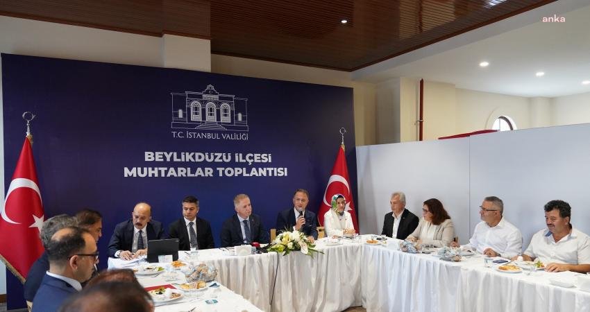 İstanbul Valisi Davut Gül, Beylikdüzü’nde incelemelerde bulundu. Vali Gül’e Beylikdüzü