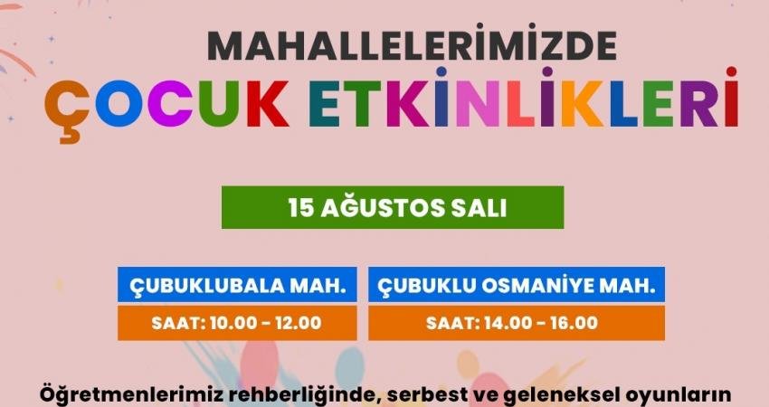İzmit Belediyesi’nin ilçenin mahallelerinde düzenlediği Çocuk Etkinlikleri devam ediyor. 