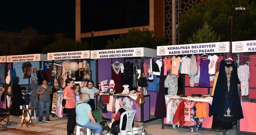 Kemalpaşa Belediyesi’nin kadınların bütçelerine katkı sağlaması ve sosyalleşmesi için 2019