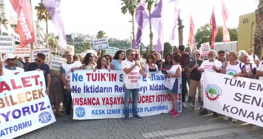 Kamu Emekçileri Sendikaları Konfederasyonu (KESK) İzmir Şubeler Platformu, toplu sözleşme