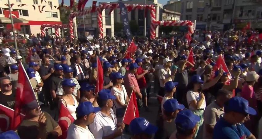CHP Genel Başkanı Kemal Kılıçdaroğlu, Söke’de Aydın Büyükşehir Belediyesi Toplu