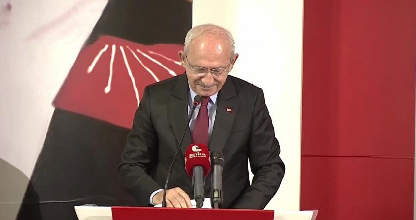 CHP Genel Başkanı Kemal Kılıçdaroğlu, “Seçim, tek başına; bir siyasal