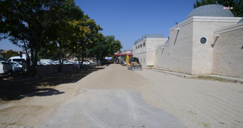 Kırşehir Belediyesi, Ahi Külliyesi ve Zanaatkarlar Çarşısı çevresinde düzenleme çalışmalarına