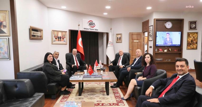 KKTC Ekonomi ve Enerji Bakanı Amcaoğlu, ATO Başkanı Baran’ı Ziyaret Etti… ATO Başkanı Baran: “Kktc ile Ticaretimizi Geliştirmek İçin İş Birliğine Hazırız” Ankara Ticaret Odası (ATO) Yönetim Kurulu Başkanı Gürsel Baran, Kuzey
