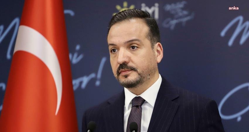 İYİ Parti Sözcüsü ve Ankara Milletvekili Kürşad Zorlu, 6 Şubat