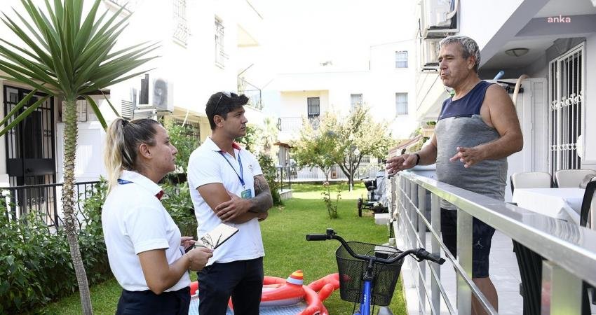 Kuşadası Belediyesi’nin sorunların yerinde tespitini sağlamak amacıyla Güvercin Masa bünyesinde