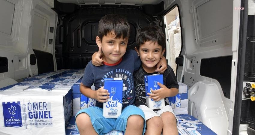 Kuşadası Belediyesi tarafından kentte yaşayan 2-5 yaş arasındaki çocukların sağlıklı