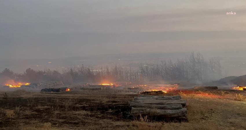 Maltepe Belediyesi, Çanakkale’de dün öğle saatlerinde çıkan orman yangını sonrası