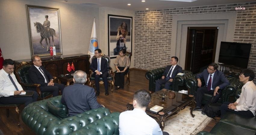 Mersin Büyükşehir Belediye Başkanı Vahap Seçer ve Xining Belediyesi Meclis