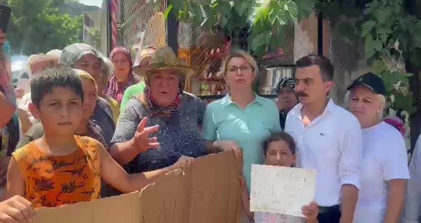 CHP Osmaniye Milletvekili Asu Kaya, Osmaniye’nin Düziçi ilçesinde su sorunu