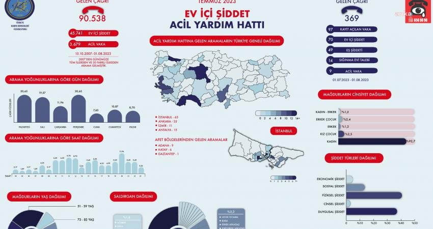 Türkiye Kadın Dernekleri Federasyonu (TKDF), Ev İçi Şiddet Acil Yardım