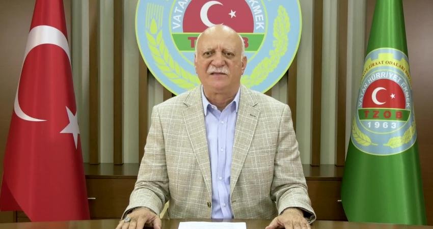 Türkiye Ziraat Odaları Birliği (TZOB) Genel Başkanı Şemsi Bayraktar, mısır