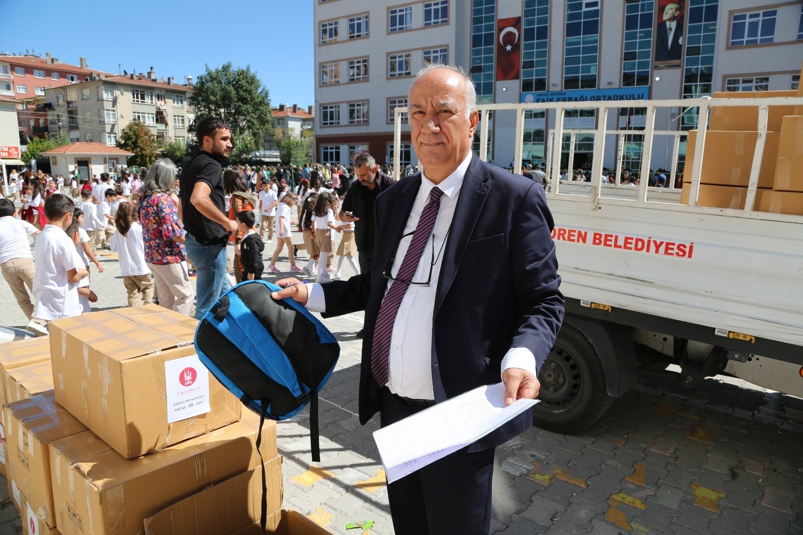 Yeni eğitim öğretim yılının başlamasıyla birlikte Keçiören Belediyesi tarafından ilçedeki