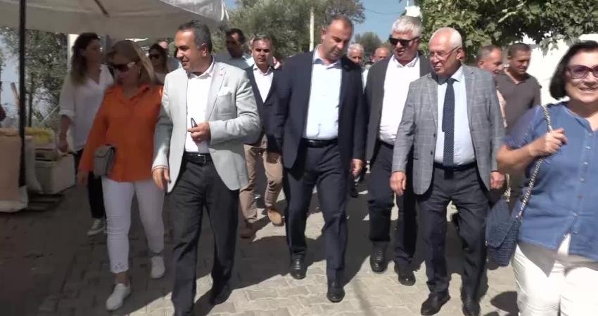 Karabağlar Belediyesi tarafından 11’incisi düzenlenen Kavacık Üzüm Festivali başladı. Festivalin