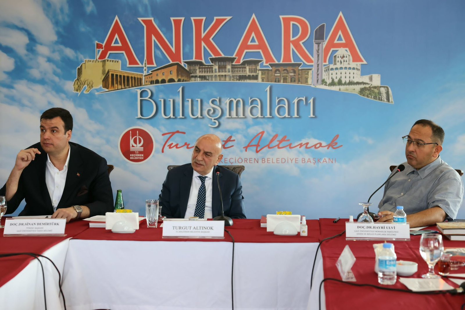 Keçiören Belediyesi tarafından her hafta düzenlenen "Ankara Buluşmaları" kapsamında bu