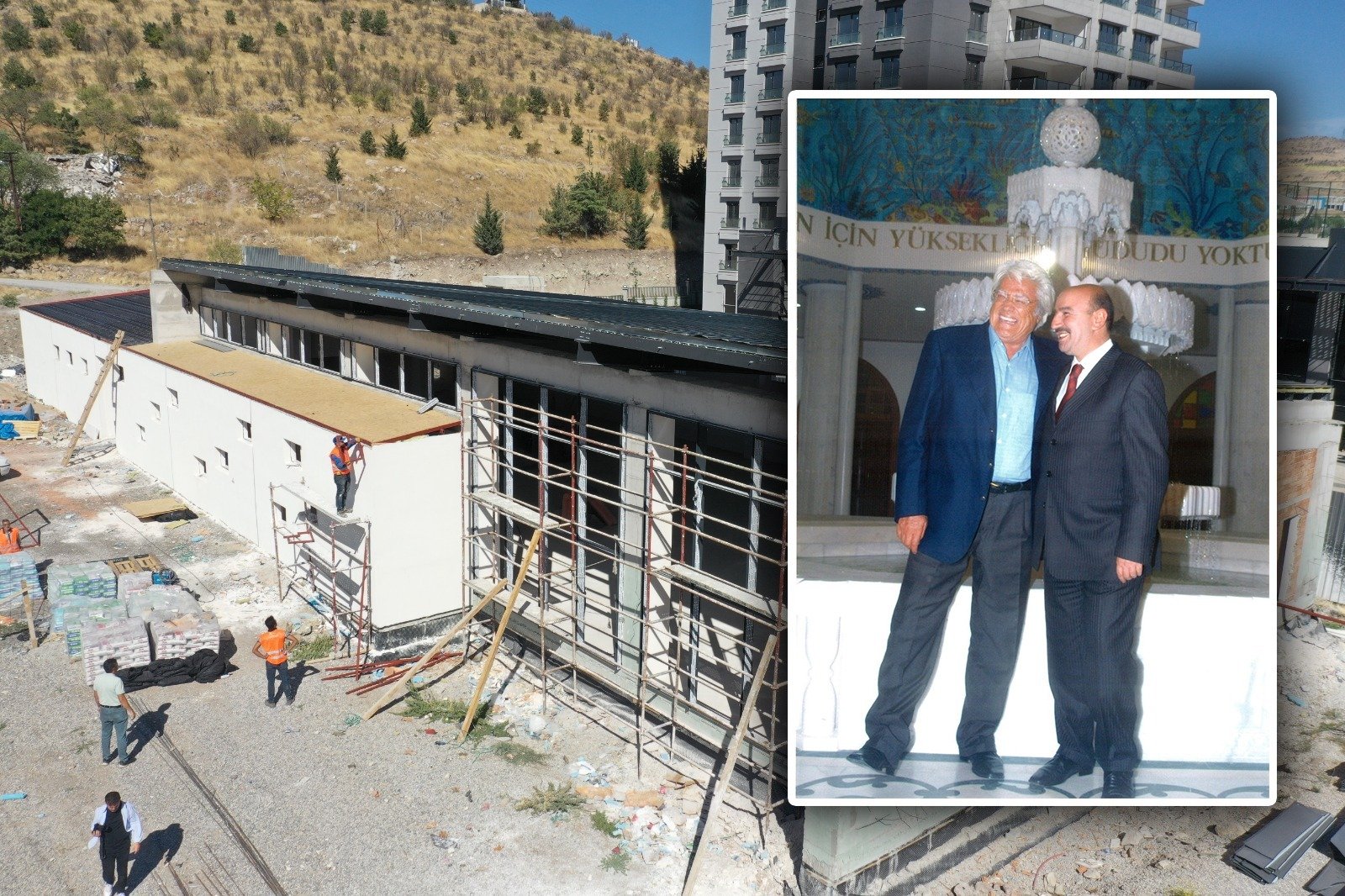 Keçiören Belediye Başkanı Turgut Altınok, ilçedeki Ovacık Mahallesine inşa edilen