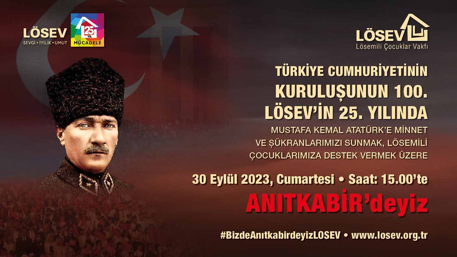 Çeyrek asrını kutlayan LÖSEV, Türkiye’nin dört bir yanında sevgiye, iyiliğe,