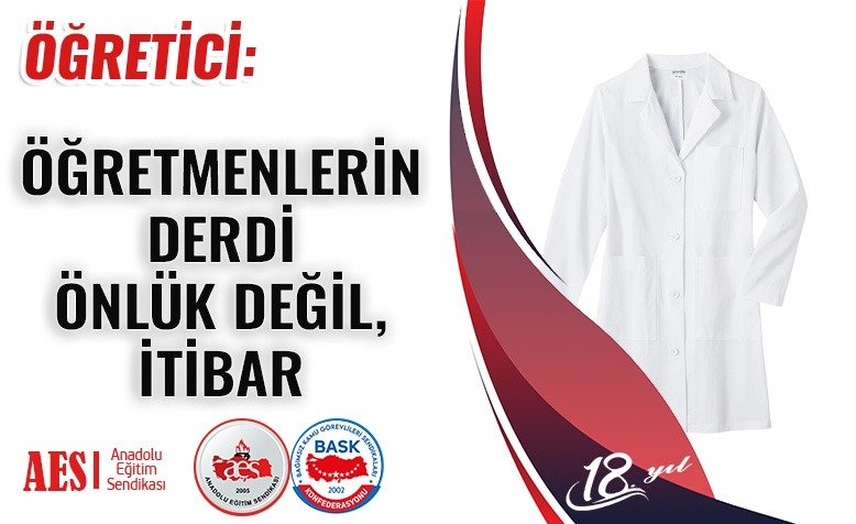 Anadolu Eğitim Sendikası Genel Başkanı Mehmet Alper ÖĞRETİCİ 24 Kasım’da