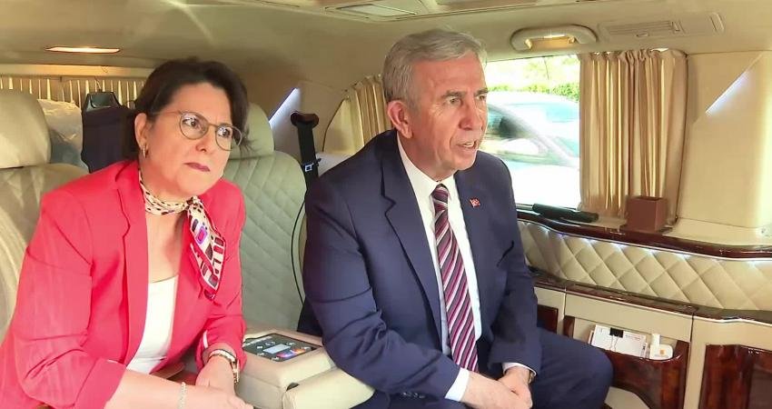 Ankara Büyükşehir Belediye Başkanı Mansur Yavaş, CHP Genel Başkanı Kemal