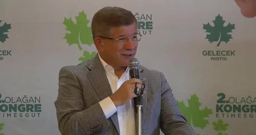Gelecek Partisi Genel Başkanı Ahmet Davutoğlu, "Biz iktidarı, insanları cezalandırmak