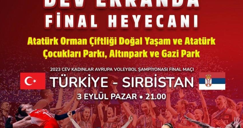 Ankara Büyükşehir Belediyesi, 2023 CEV Kadınlar Voleybol Şampiyonası’nda Türkiye ve