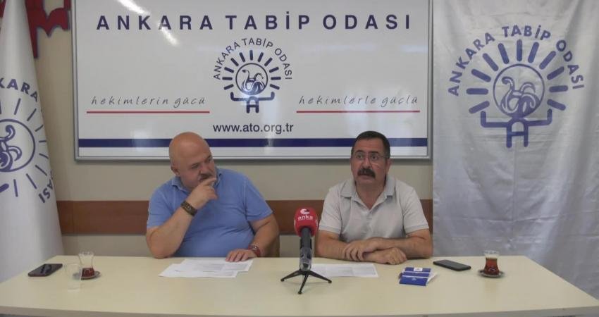Ankara Tabip Odası (ATO) Başkanı Dr. Muharrem Baytemür ve ATO