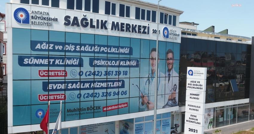 Antalya Büyükşehir Belediyesi’nin Kepez ilçesinde hizmete açtığı Ağız ve Diş