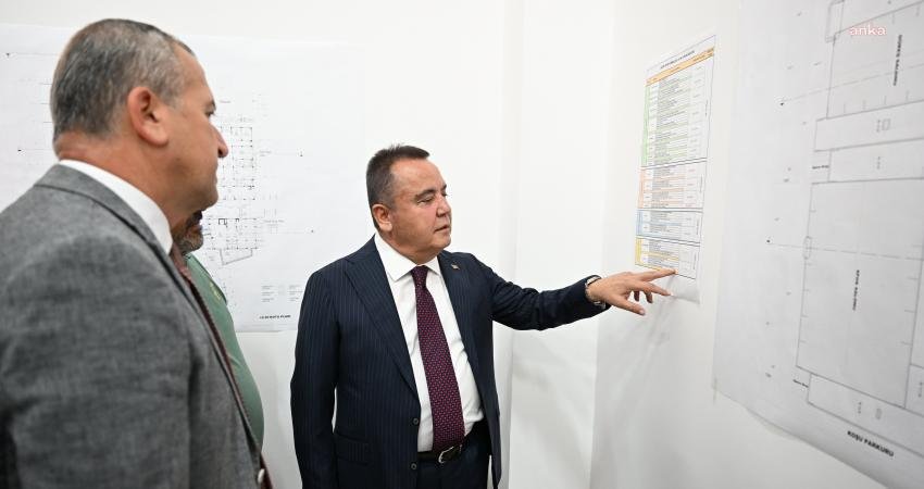 Antalya Büyükşehir Belediye Başkanı Muhittin Böcek, geçmiş dönemden yarım kalan