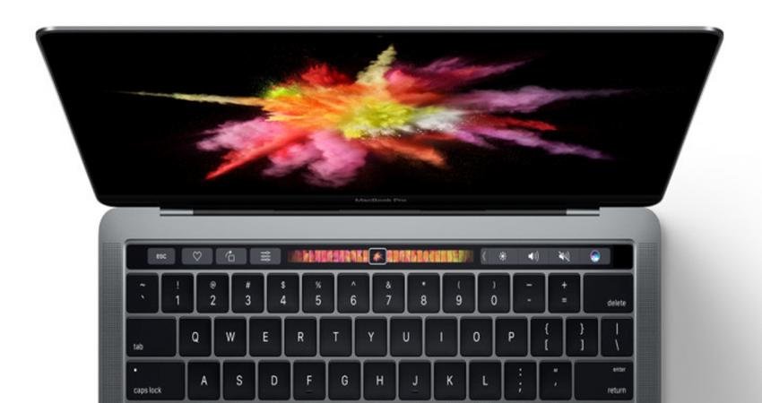 Apple'ın 2017 yılında touch bar ile satışa sunduğu MacBook Pro